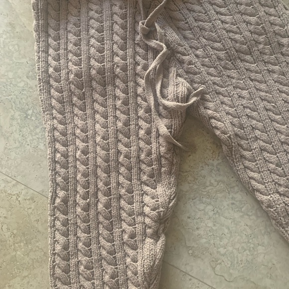 Chenille  soft warm sweatpant set extra large - Picture 2 of 4